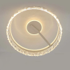 Led люстра до 20м² кругла білого корпусу 90W (STELLA З ICE 2R WHITE)