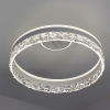 Led люстра до 20м² кругла білого корпусу 90W (STELLA З ICE 2R WHITE)