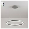 Люстра светодиодная STELLA 64W-GREY/WHITE Подвесная управляемая люстра