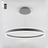 Люстра светодиодная STELLA 96W-GREY/WHITE Подвесная управляемая люстра