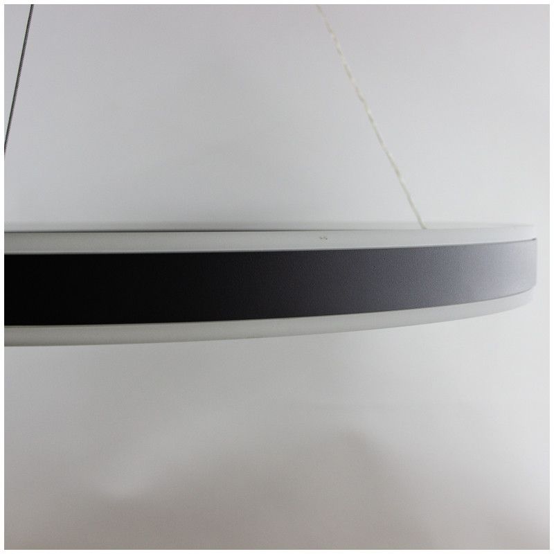 Люстра светодиодная STELLA 96W-GREY/WHITE Подвесная управляемая люстра