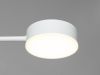 Сучасна Led-люстра на 8 ламп у білому кольорі до 18 м² D801-6WH