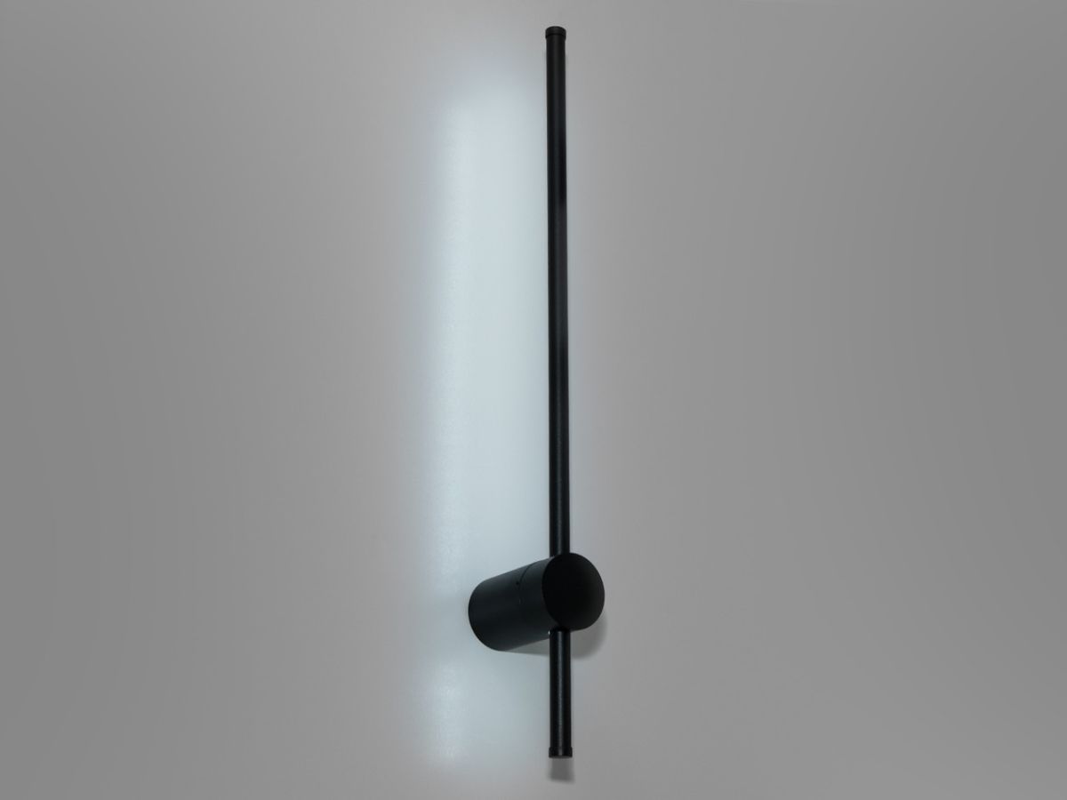 Led бра 60 см чорного кольору довге (2039/600 black)