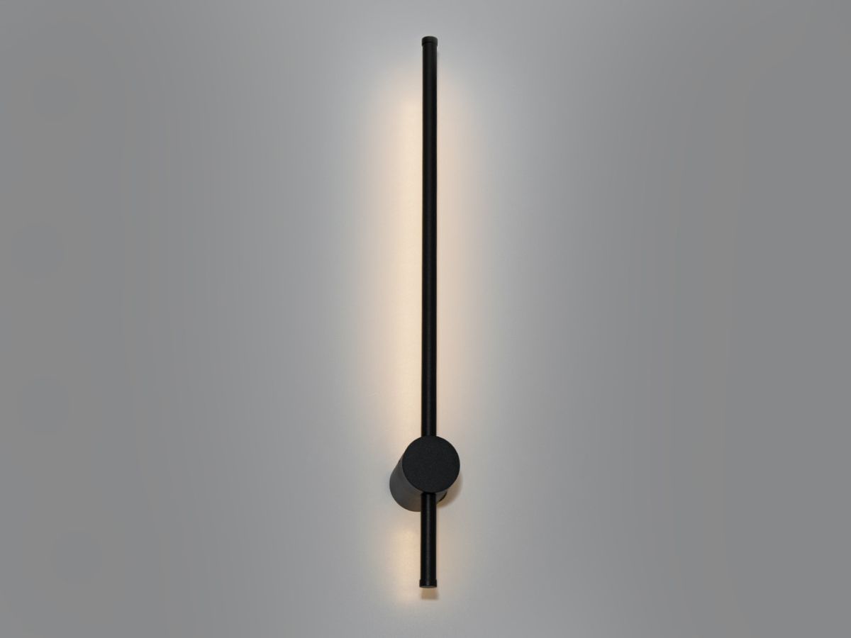 Led бра 60 см чорного кольору довге (2039/600 black)