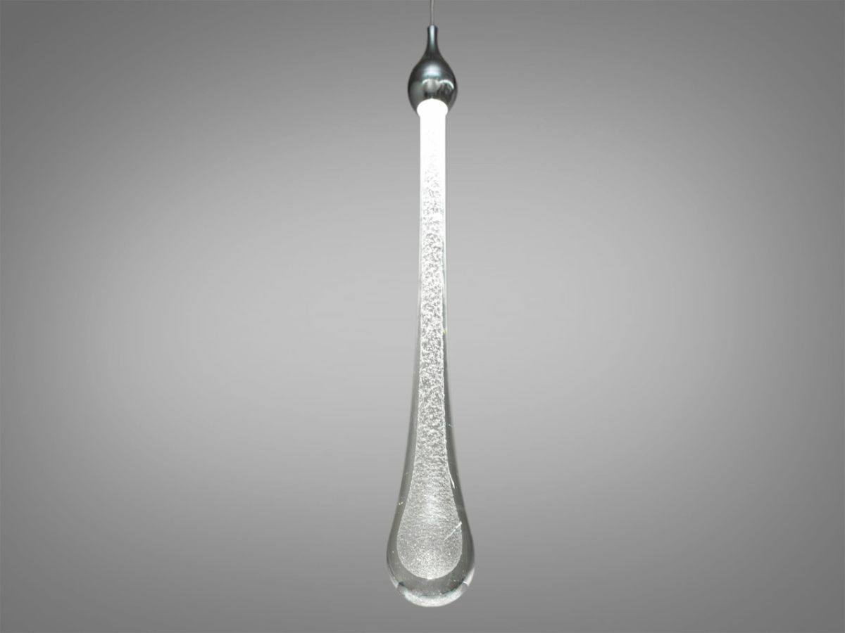 Світлодіодний підвісний Led світильник крапля колір срібло-хром 3W Water Drop