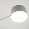Сучасна люстра на 8 плафонів біла LUMINARIA RAY 8xGX53 (4+4) WHITE