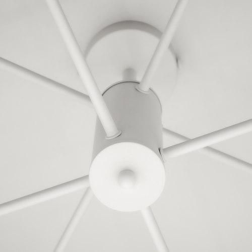 Сучасна люстра на 8 плафонів біла LUMINARIA RAY 8xGX53 (4+4) WHITE