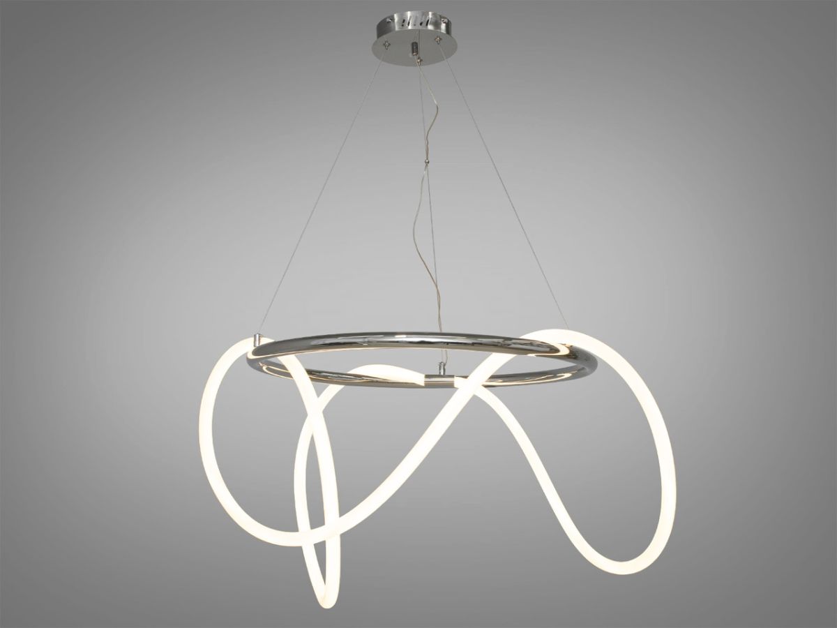 Підвісна Led люстра 60 см SY9752-D600CH