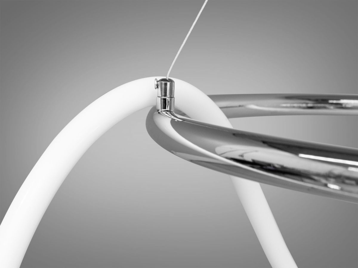 Підвісна Led люстра 60 см SY9752-D600CH