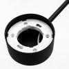 Сучасна люстра на 8 плафонів чорна  LUMINARIA RAY  8xGX53 (4+4) BLACK