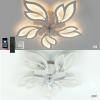 Люстра вентилятор Led 110Wt лепестки белая до 18 м² (FAN ASTRA 85W+18W 5F)