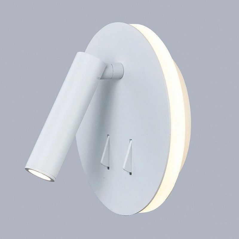 Біле настінне світлодіодне Led-бра Sirius 8906R