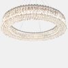 Велика кришталева LED-люстра 551/800CH (Хром, 80 см)