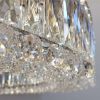 Велика кришталева LED-люстра 551/800CH (Хром, 80 см)