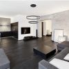 Подвесная Led люстра два кольца 160 Вт  STELLA 160W 2R BLACK