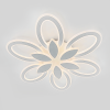 Стельова LED люстра 120W біла освітлення до 30 м² (AURORA DOUBLE)
