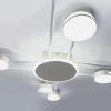 Люстра Led  до 20 м² білого кольору 94 см 134 Wt Stellar Beam
