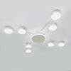 Люстра Led  до 20 м² білого кольору 94 см 134 Wt Stellar Beam