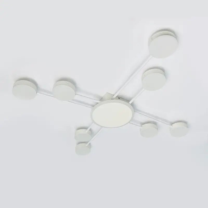 Люстра Led  до 20 м² білого кольору 94 см 134 Wt Stellar Beam