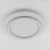 Кругла Led люстра до 15 м² у білому корпусі діаметр 45 см (VEGA dual 75W 2R WHITE/WHITE)
