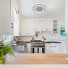Кругла Led люстра до 15 м² у білому корпусі діаметр 45 см (VEGA dual 75W 2R WHITE/WHITE)