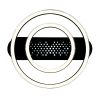 Круглий LED smart світильник 85 Вт до 15 м² VIOLUX KENZO-R чорний