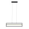 Прямокутний LED smart світильник VIOLUX PRADA-P до 18 м² 80W чорно-золотий