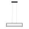 Прямокутний LED smart світильник VIOLUX PRADA-P до 18 м² 80W чорно-білий