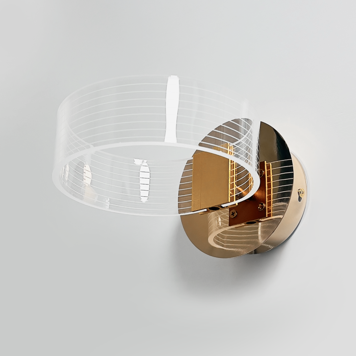 Сучасне Led бра у золоті Sirius N 3705-1 GOLD 12W