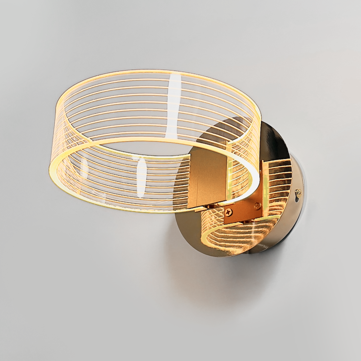 Сучасне Led бра у золоті Sirius N 3705-1 GOLD 12W
