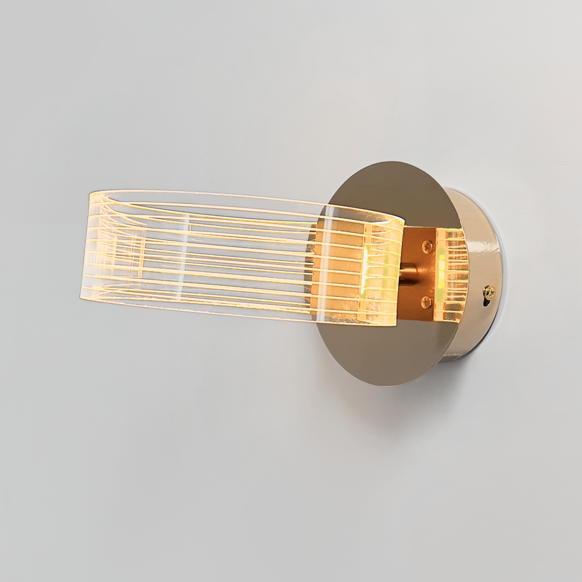 Сучасне Led бра у золоті Sirius N 3705-1 GOLD 12W