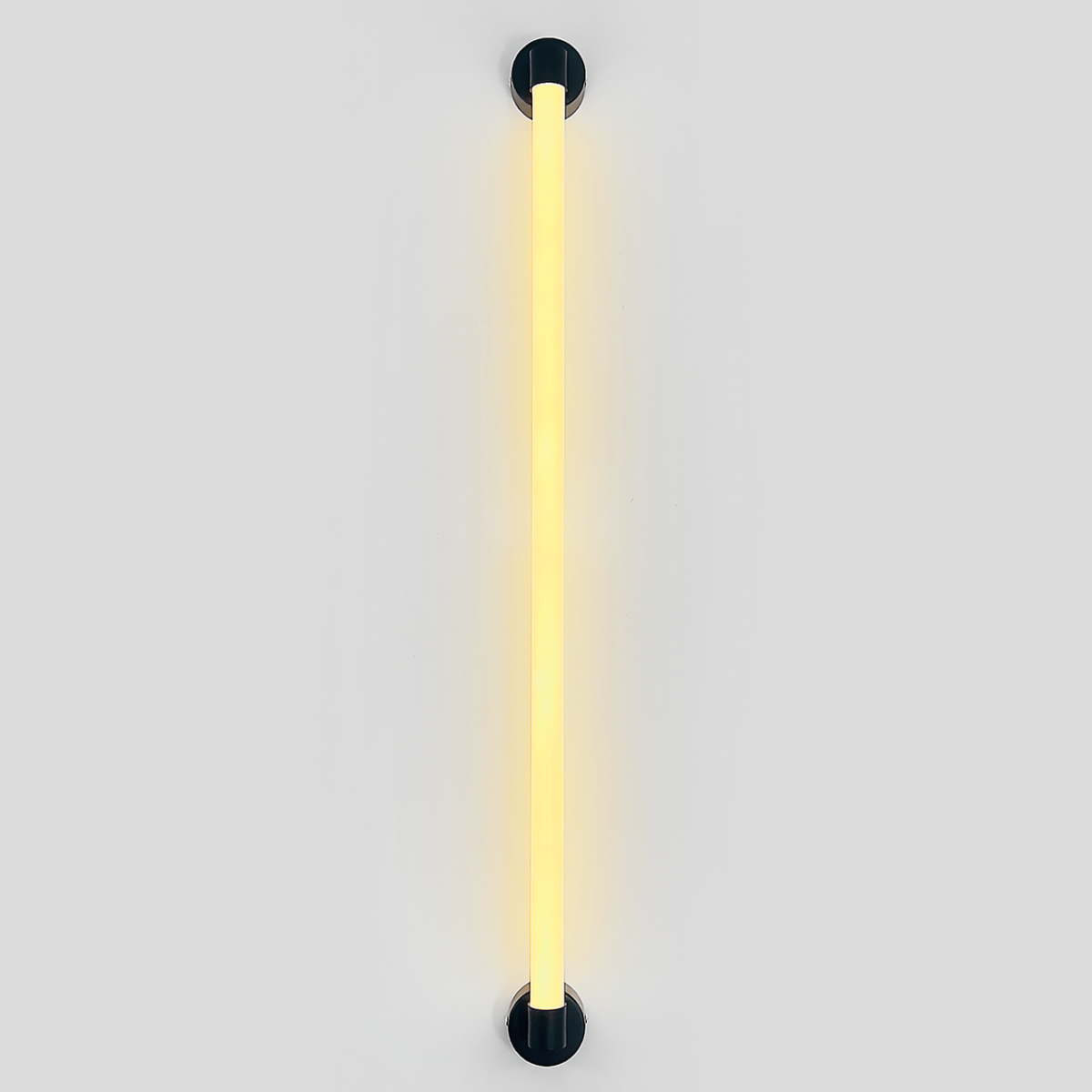 Сучасне настінне LED бра 20W чорна довжина 100 см (A607-100)
