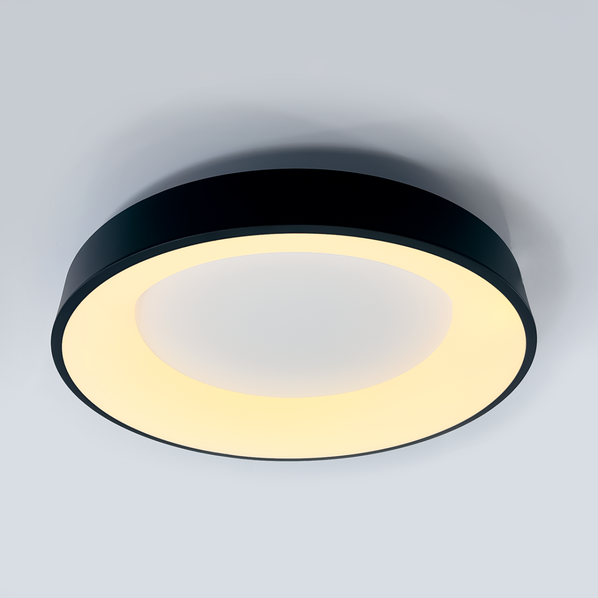 Світлодіодна LED люстра з пультом керування до 18 м² 50W 2166-500BK