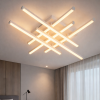 Стельова LED люстра  до 18 м²  біла 70 Вт 6 модулів мінімалістичний дизайн (SX810/6WH)