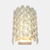 Кришталеве LED-бра 18W з 3 режимами світла Золото (582-B280GD)