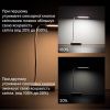 Настільна акумуляторна Led лампа 5W блакитна Violux LINERA 200LM 4200K