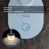 Настільна акумуляторна Led лампа 6W біла Violux ASPEN 300LM 4200K