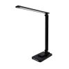 Настільна Led лампа 8W чорна Violux SLIM 450LM