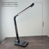 Настільна Led лампа 10W чорна Violux HILTON 600LM