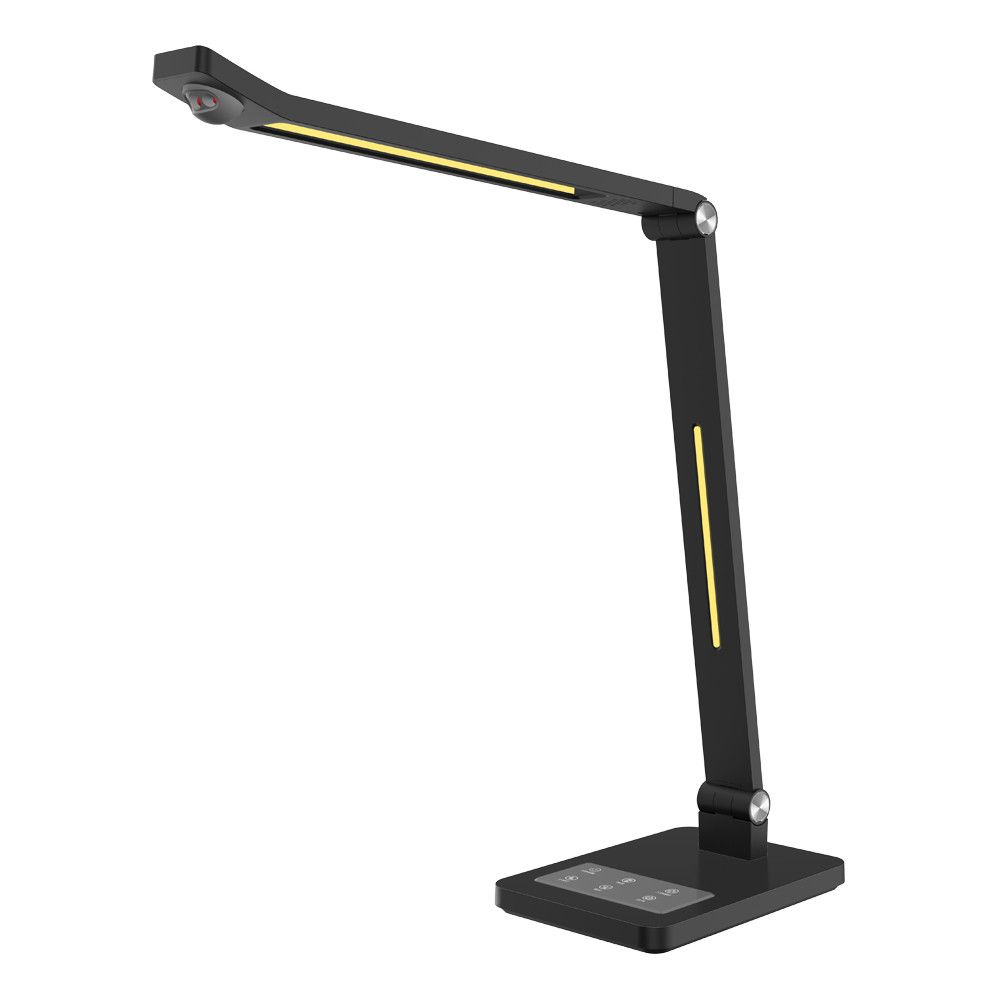 Настільна Led лампа 10W чорна Violux HILTON 600LM