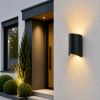 Вуличне настінне LED бра 10W 9233205 BK