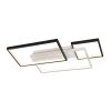Стельова Led люстра до 18м² прямокутної форми 65 см чорно біла Minimalist Rectangular LED Panel