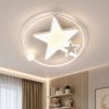 Світлодіодна стельова Led люстра до 18м² з ефектом зірок Cosmo (A27-500 WT, 100W)