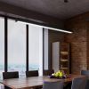 Чорна лінійна LED-світильник на 118 см для акцентного освітлення 60W нейтральне світло (SOLO 60W BLACK)