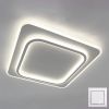 Квадратна світлодіодна Led люстрадо 18м² білий корпус 85W (VEGA DUAL 2S WHITE/WHITE)