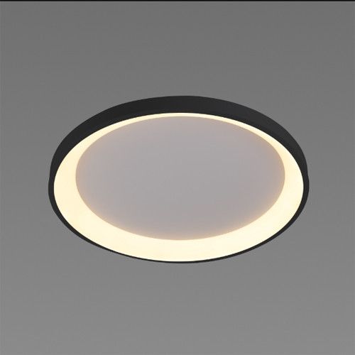 Кругла світлодіодна Led люстра до 15 м²  з пультом (V 1134 BK)