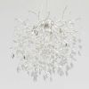 Кришталева каскадна люстра  50 см у сріблі Silver Willow