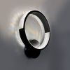 Настінне світлодіодне Бра LUMINARIA AKRILIKA ROUND 17W 1R BLACK/CLEAR