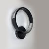 Настінне світлодіодне Бра LUMINARIA AKRILIKA ROUND 17W 1R BLACK/CLEAR
