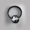 Настінне світлодіодне Бра LUMINARIA AKRILIKA ROUND 17W 1R BLACK/CLEAR